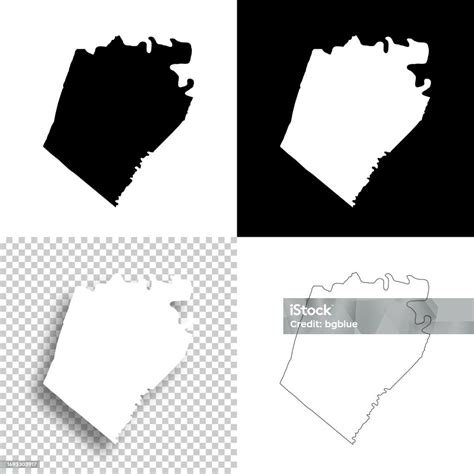 Berkeley County West Virginia Maps For Design Blank White And Black ...