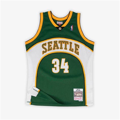 Reebok Jersey Ray Allen Seattle Sonic