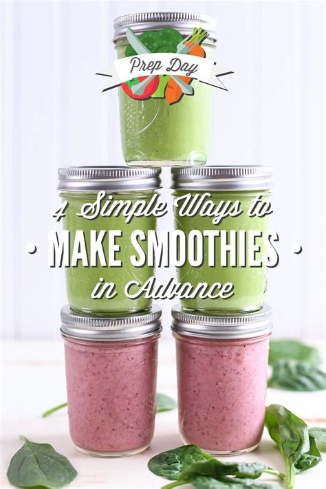 pre-packaged smoothies