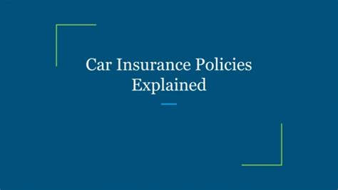 Insurance Policy Explained 的图像结果