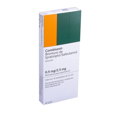 Combivent ¿Qué es y Para qué Sirve? Dosis