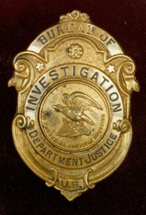 Early FBI Badge