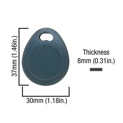 Access Control Key Fob 100-Pack 125kHz RFID Key Fobs – TK4100 26-Bit ...