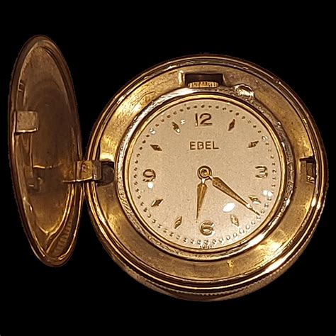 Ebel Gold Plated Pocket Watch - 1950 » Watch Museum: Discover The World ...