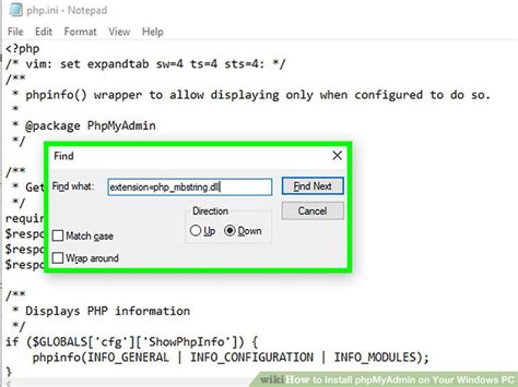 How to Install phpMyAdmin Windows 1.0 的图像结果