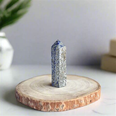 Lapis Lazuli 6 Facet Mini Tower – The Trivia Store