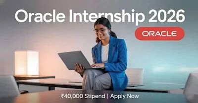 NEW JOBS UPDATES: Oracle Recruitment Drive 2026 | Student Internship ...