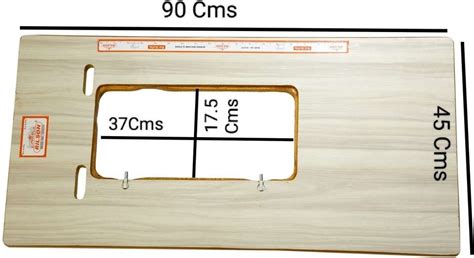 Rilson Domestic Sewing Machine Stand and Table Set with two types of ...