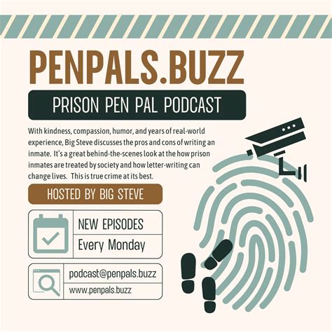 PenPals.Buzz Prison Pen Pal Podcast 팟캐스트 - Apple 팟캐스트