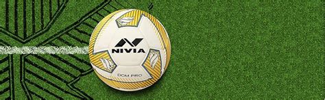 Nivia Dom Pro PU Football/Soccer Ball-Yellow,Size-5 (DOM05) : Amazon.in ...