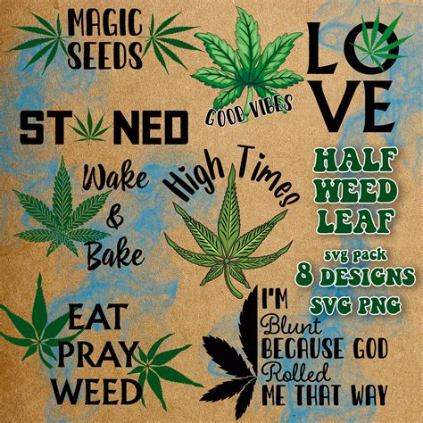 Pot Leaf SVG Bundle – MasterBundles