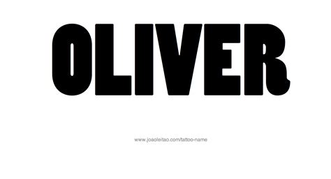 What Is The Meaning Of Name Oliver at Jessica Dell blog