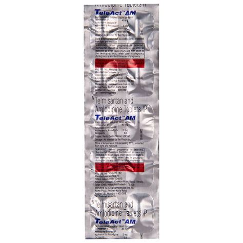 Teleact AM - Strip of 10 Tablets : Amazon.in: Health & Personal Care