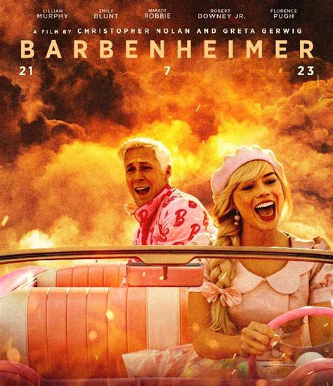 Barbie VS Oppenheimer: Best Fan-made posters of Barbenheimer online ...