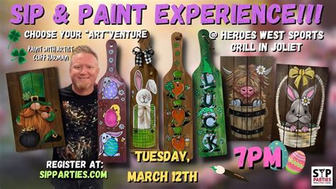 Pre Drawn SIP & Paint Experience! 11" x 17" Wood Pallet or 24" Wood ...