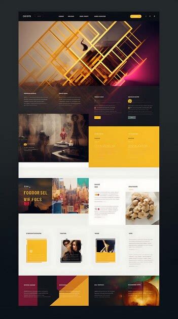 Creative Website Design Layout 的图像结果