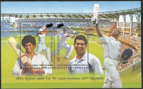 Happy Birthday Sachin Tendulkar – Stamp Digest