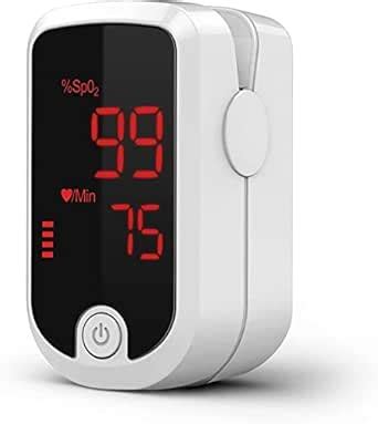 AccuMed FS10E Pulse Oximeter Monitor (White) : Amazon.in: Health ...