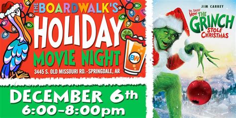 Holiday Movie Night at The Boardwalk Food Truck Court , 3445 S. Old ...