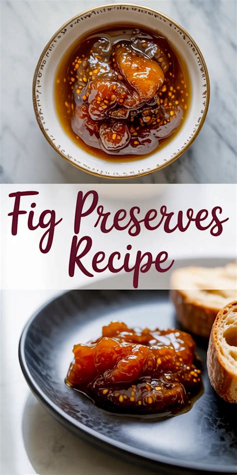 Fig Preserves Recipe: Easy Homemade Fig Jam with Fresh Figs - Emma's ...