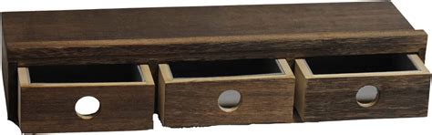 Buy KAO Duru Floating Shelf with Drawer Paulownia Wood for Storage and ...