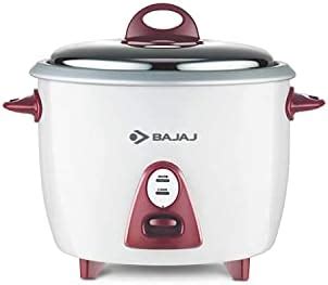 Buy Bajaj Majesty New RCX 3 350-Watt Multifunction Rice Cooker (White ...