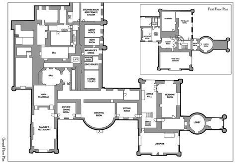 Stylish Floor Plan Castle Layout For Home Style