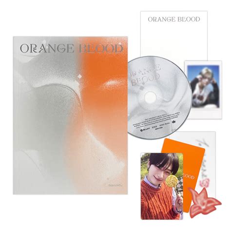 Buy ENHYPEN - [ORANGE BLOOD] (ENGENE Ver.) Photo Book + CD-R + Photo ...