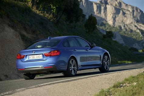 BMW 428i Gran Coupe Shines Blue in New Official Photos - autoevolution