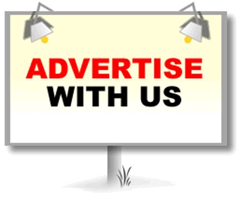 Advertise with us!