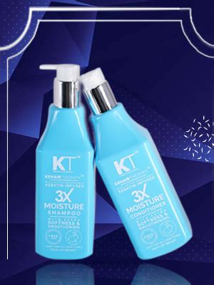 Buy KT Professional Kehairtherapy Keratin Protein Sulfate-free 3X ...