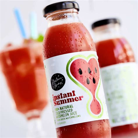 100% natural cold pressed watermelon juice from Greece - Melon Bros