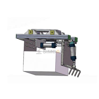 robot EOAT tool design robot pneumatic clamper claw stacking palletizer ...