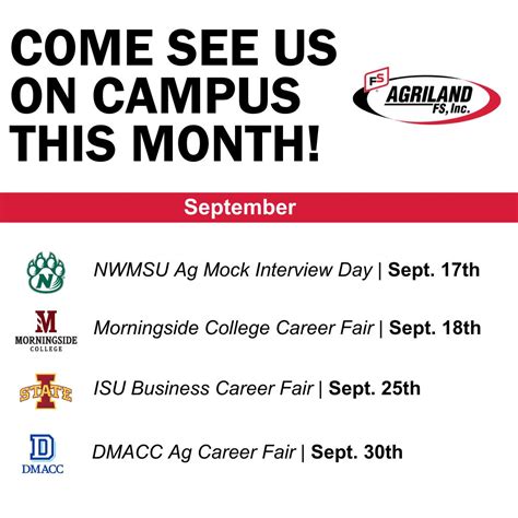 "COLLEGE STUDENTS! Welcome back to campus! Check your calendars... our ...