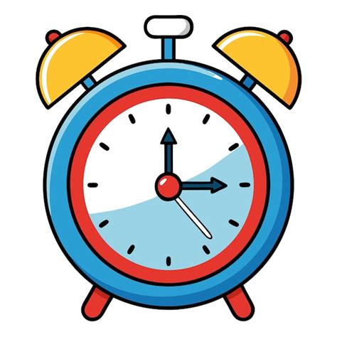 Alarm clock clipart vector art and illustration | Premium AI-generated ...
