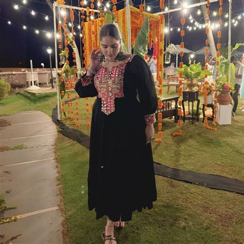 Buy Ravishing Black Kutch Embroidered Anarkali | Meera Plus Size