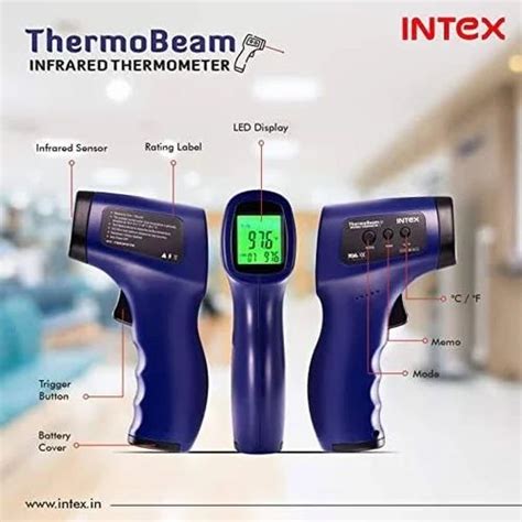 Laser Beam Infrared Thermometers - Intex Thermobeam Infrared ...
