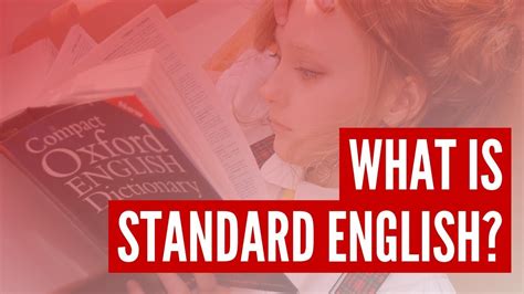 What Is Standard English?