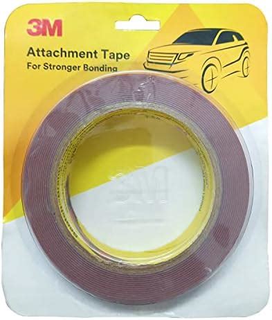 3M Attachment Tape for Stronger Bonding, Interior & Exterior Use in ...