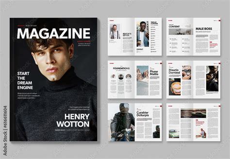 Image result for Simple Magazine Layout