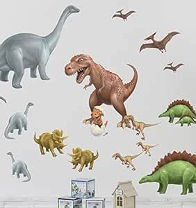 T-Rex Dinosaur Boys Wall Decal- Vinyl Sticker for Kids Room Decor ...