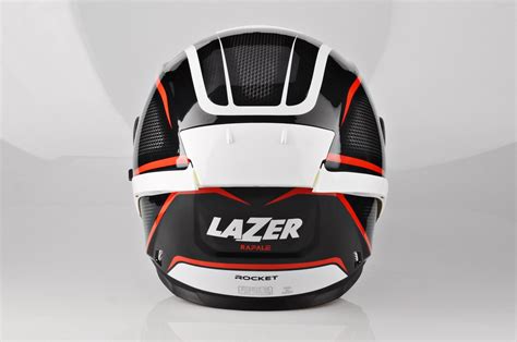 Lazer Helmet Rafale Racket Red Black White – LRL Motors