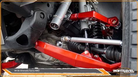 99-06 Chevy Silverado 1500 4WD Long Travel Kit - F-O-A | First Over All Off Road Shocks