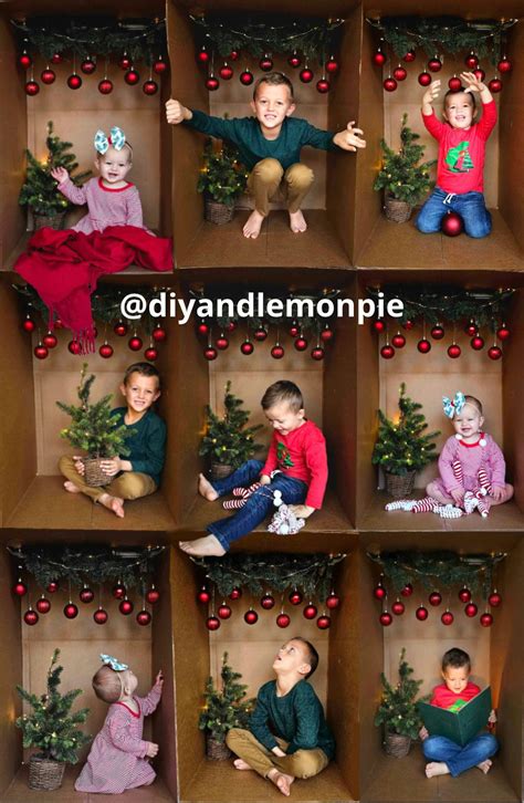 DIY Christmas Photos in a Box | Christmas photos, Diy christmas photo ...