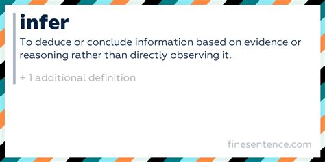 Image result for Infer Word Form