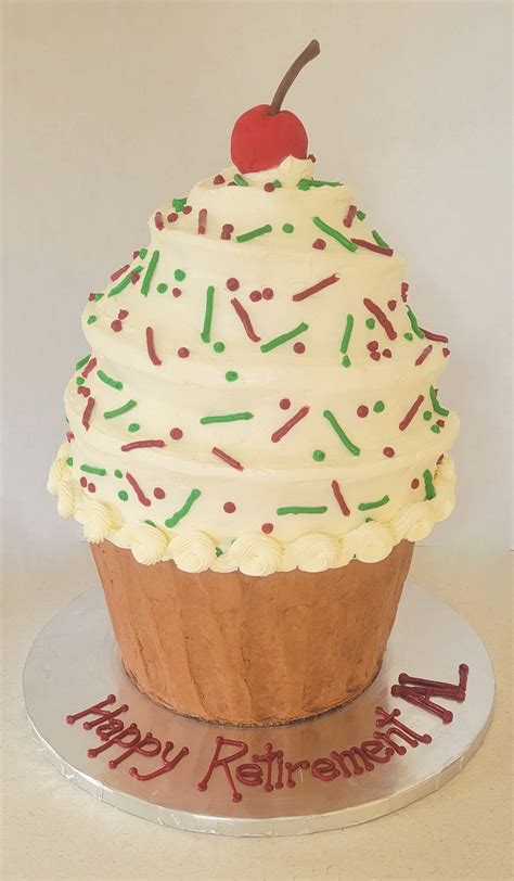 Giant Cupcake Cake - Sweet Mixins - Sullivan, WI Bakery