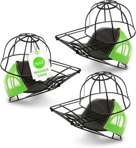 Amazon.com: LONGD Hat Washer Cage for Baseball Caps, Sturdy Cleaning ...