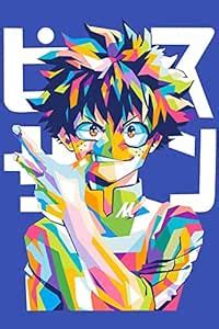 wallpics® Anime TV Show Waterproof Vinyl Sticker Poster | (12 inc X 18 ...