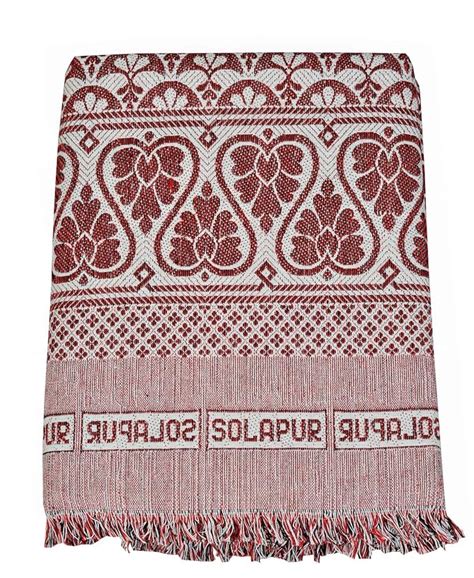 Buy Gouri Textiles Solapur Cotton Chaddar Blanket 58" X 88"chaddars ...