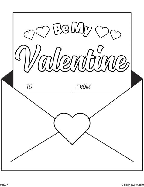 Free Valentine Coloring Pages Printable Fun! - Printables for Everyone